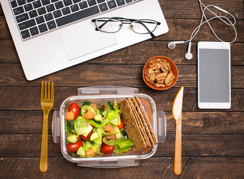 The Leaf Healthy Lunch Break Tips