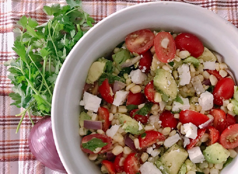 Healthy Summer Corn Salad Recipe