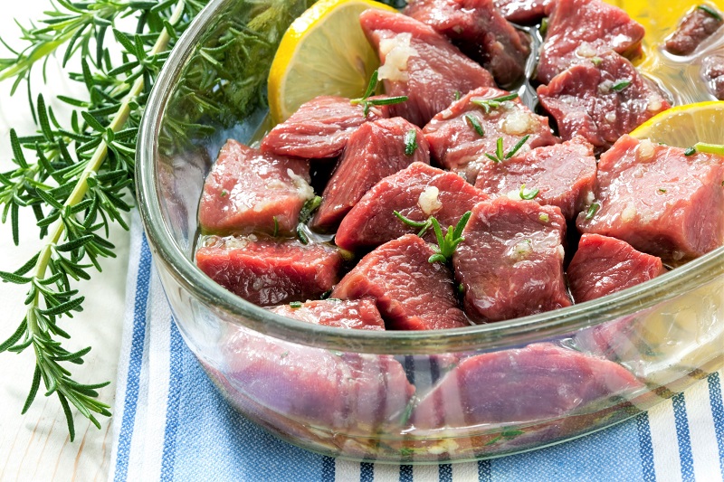 marinated meat