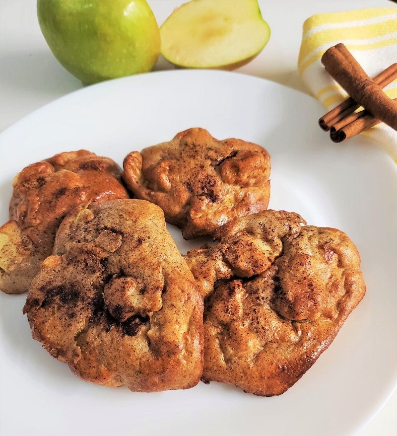 The Leaf apple fritter air fryer recipe