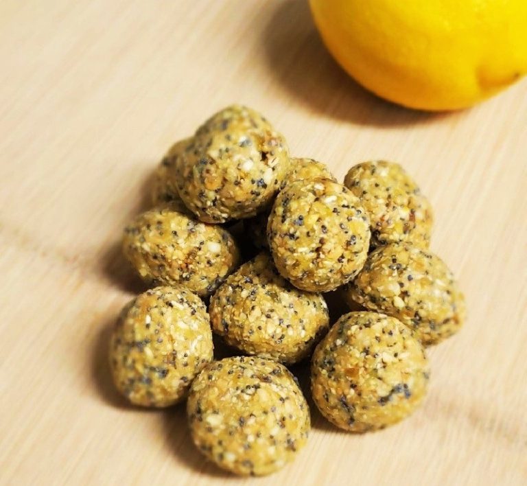 Poppy Seed Lemon Energy Bites The Leaf