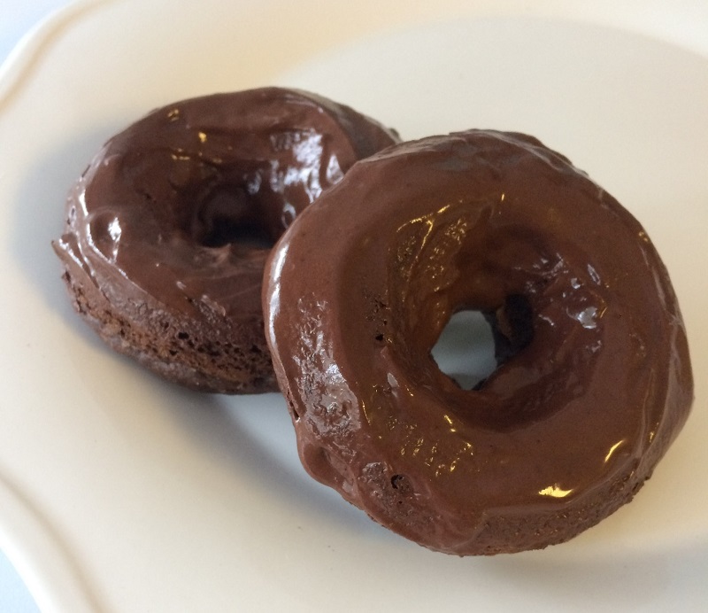 Air Fryer Skinny Chocolate Donuts
