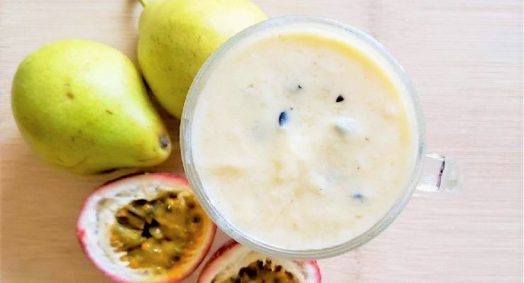 Pear Passion Fruit Smoothie Recipe