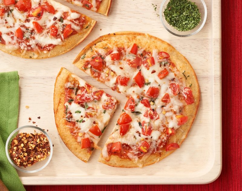 Margherita Pizza. Nutrisystem high-protein dinners