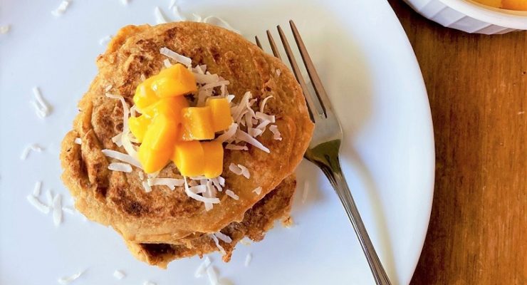 Coconut Mango Pancake Recipe