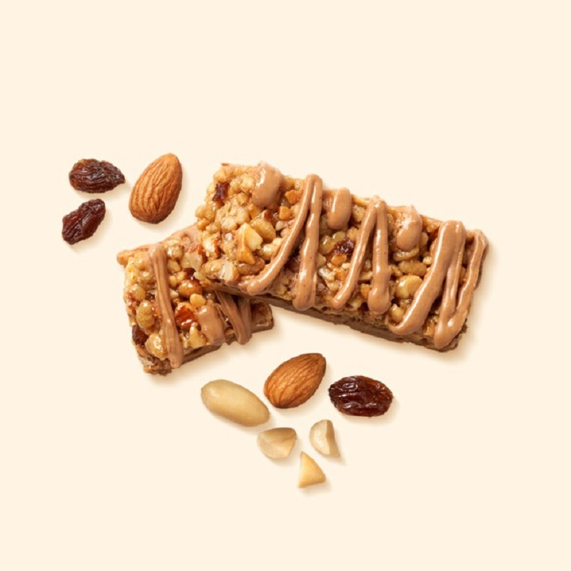 fruity sweet and salty nut bar
