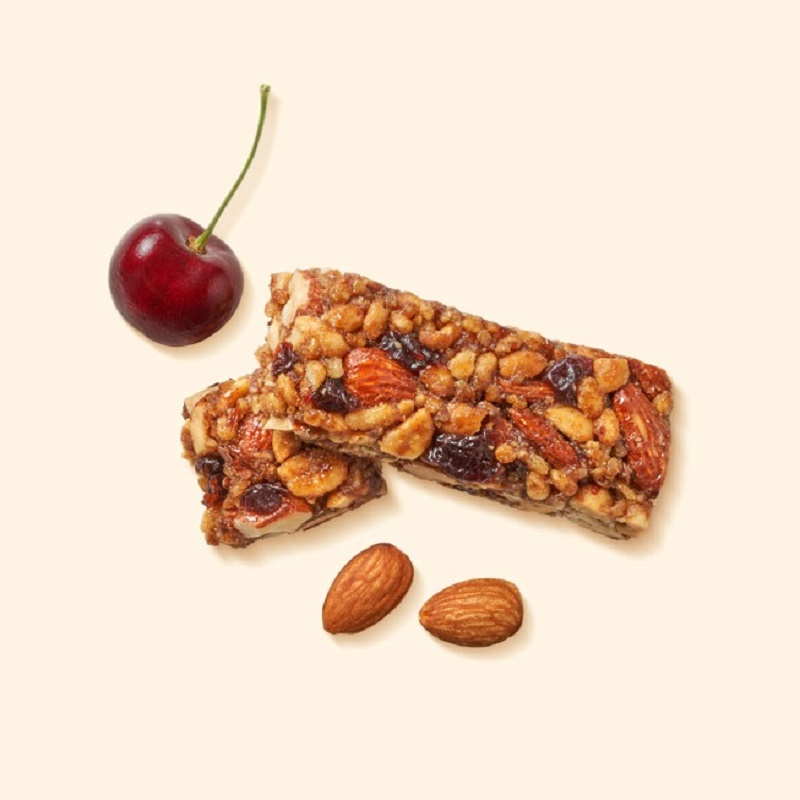 fruity cherry almond bar