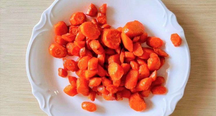 orange ginger roasted carrots recipe