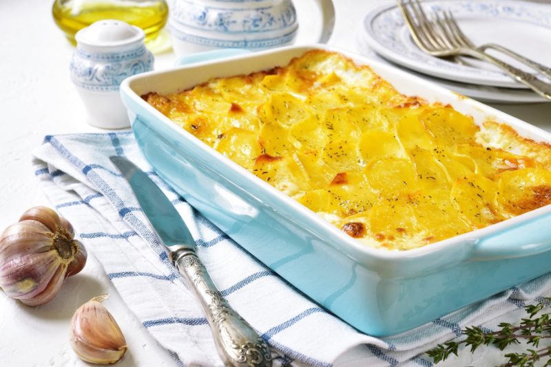 cheesy au gratin potato casserole recipes