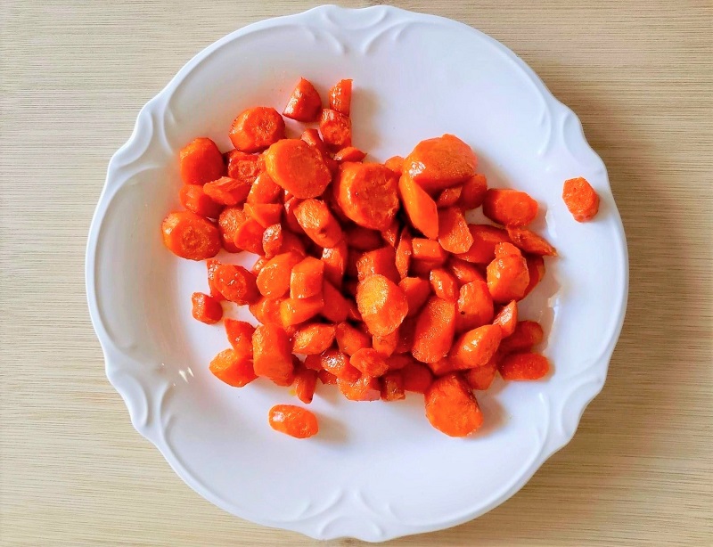 Orange Ginger Roasted Carrots