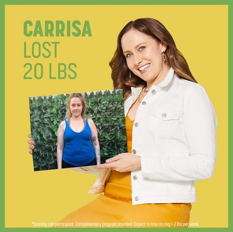 Carrisa S. Nutrisystem success story