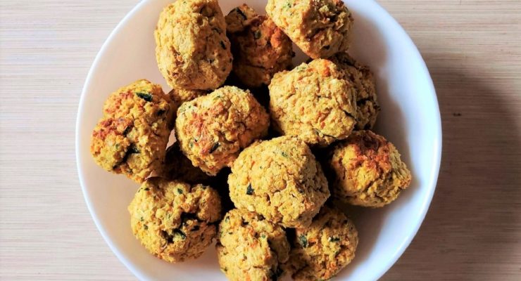 Baked Chickpea Meatballs recipe