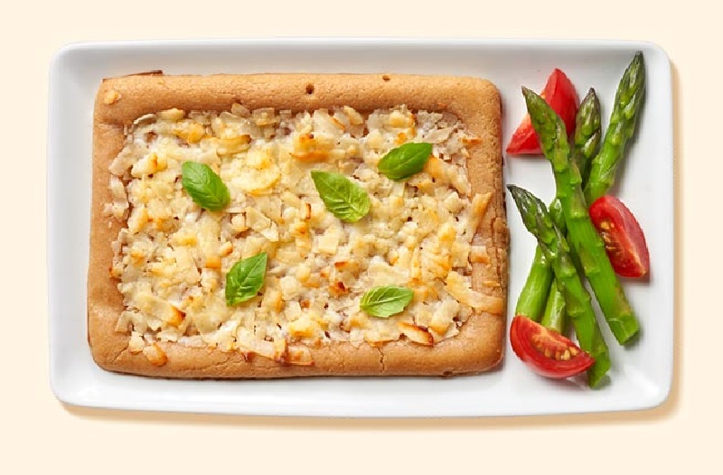 Garlic Cheese Flatbread from Nutrisystem Vegetarian meal delivery