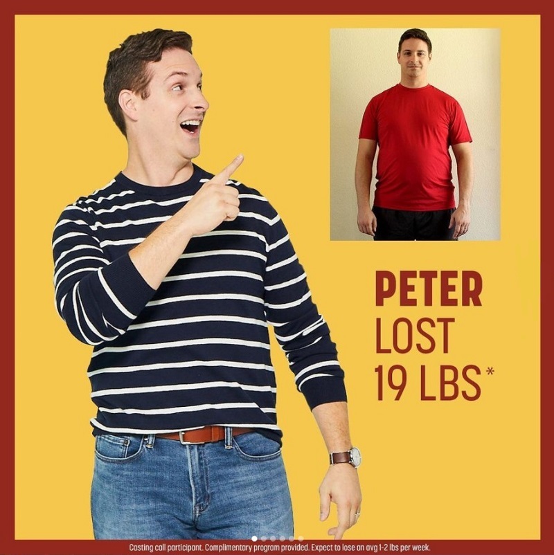 Peter L. Nutrisystem Weight Loss Success Story