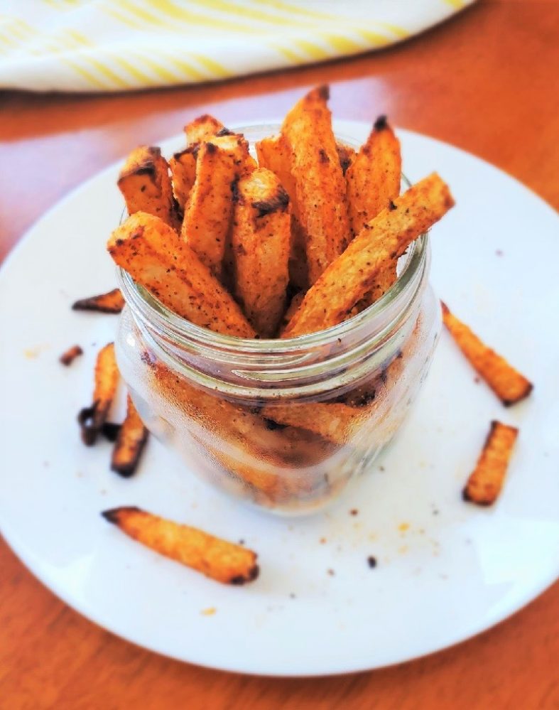 Air Fryer Jicama Fries Recipe The Leaf