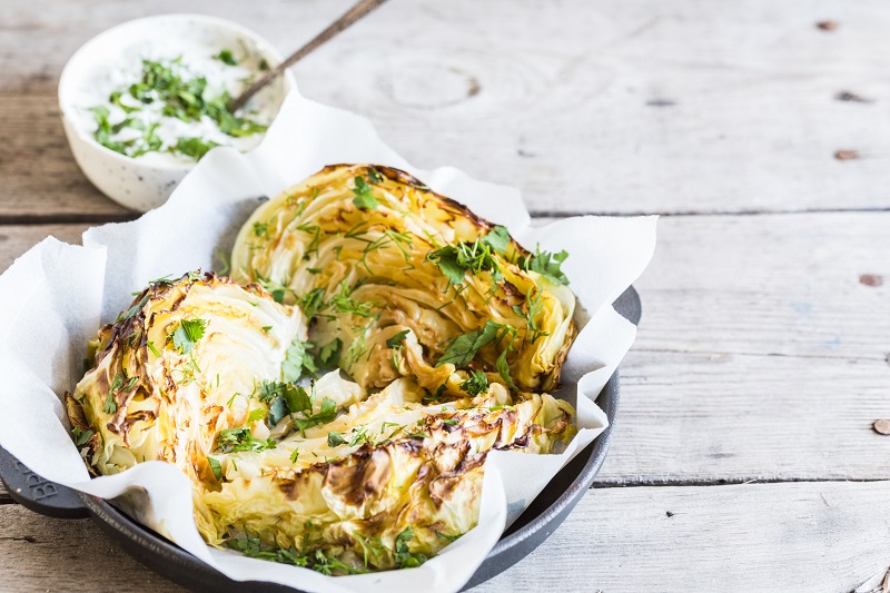 Grilled Cabbage Steaks