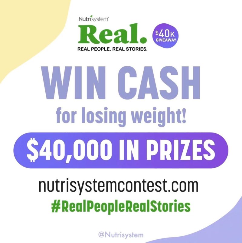 Nutrisystem Real contest