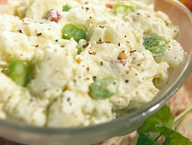 Creamy Cauliflower “Potato Salad” for Memorial Day