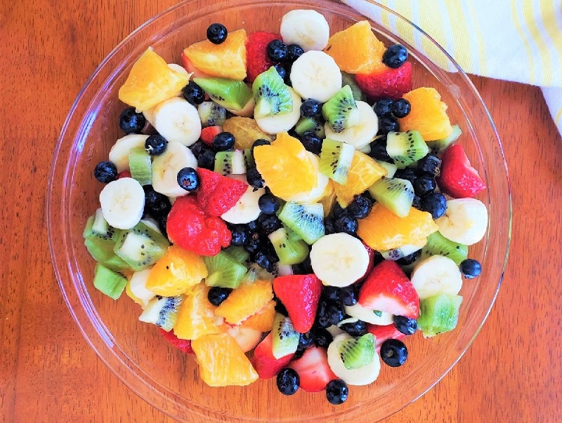 A healthy fruit salad for Memorial Day