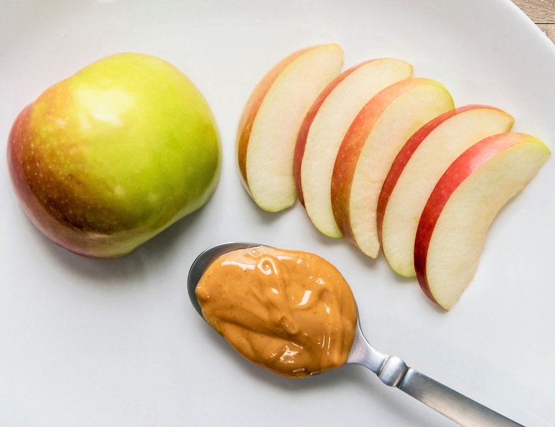 Apple and Nut Butter snack