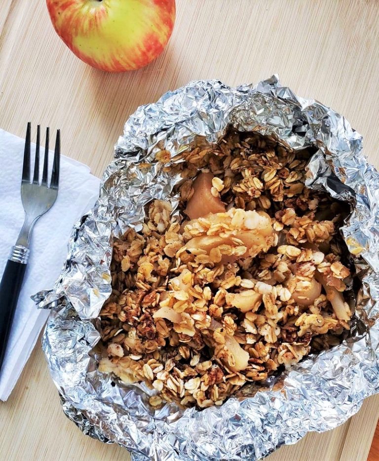 Grilled Apple Crisp Foil Packet Recipe The Leaf Nutrisystem