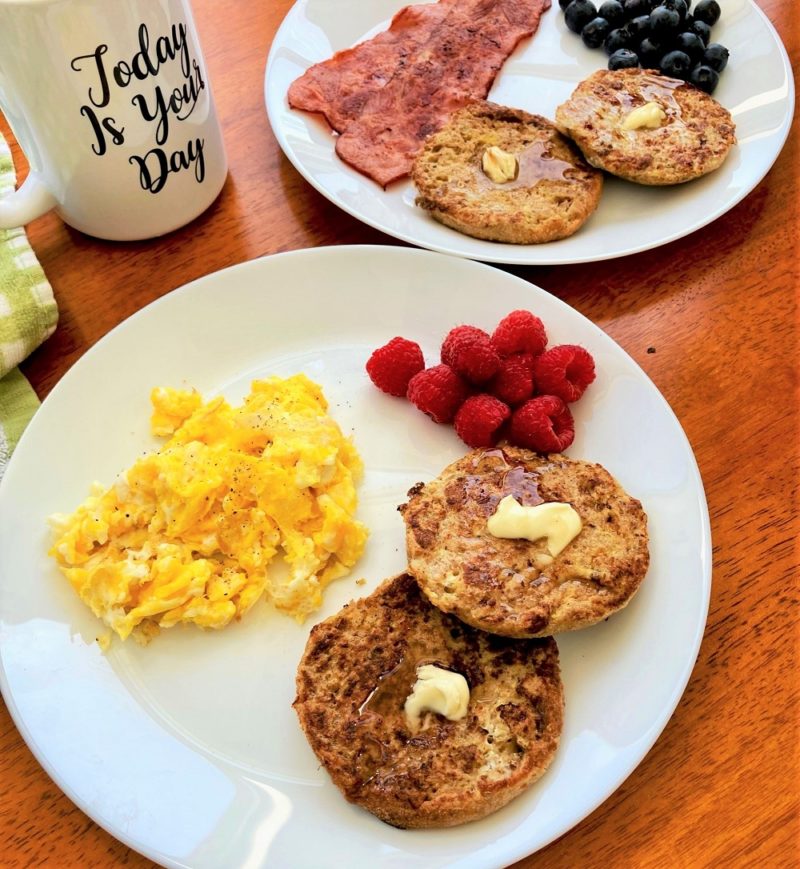 English Muffin French Toast Recipe The Leaf