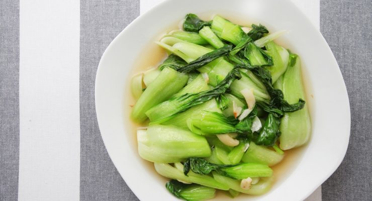 garlic bok choy stir fry