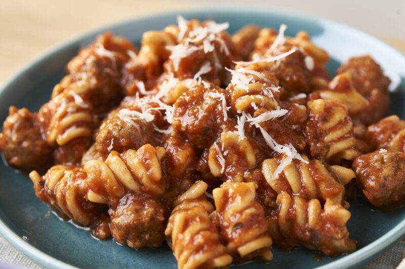 rotini meatballs
