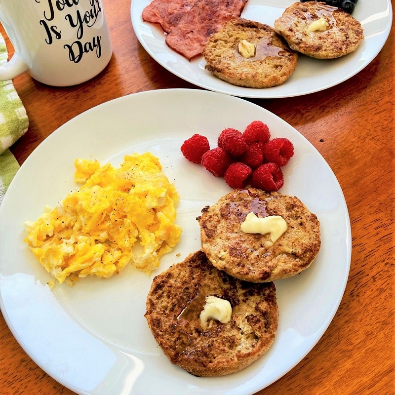 5-Ingredient English Muffin French Toast