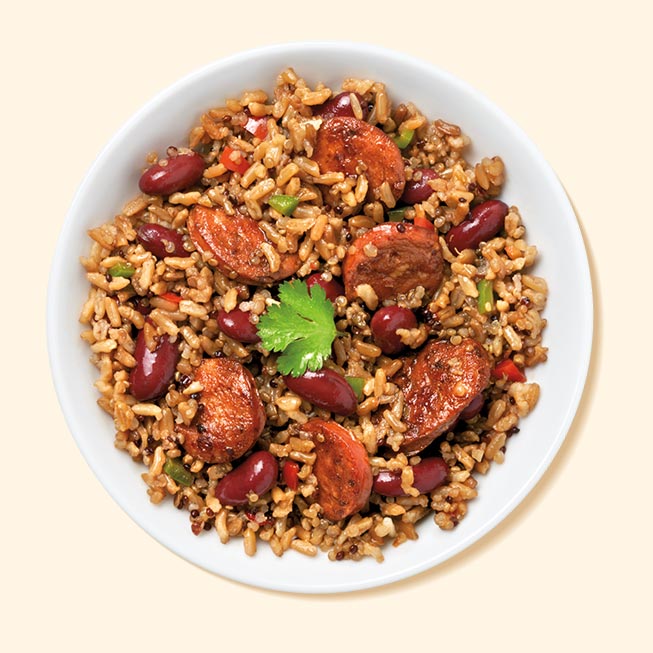 Red Beans and Rice with Quinoa
