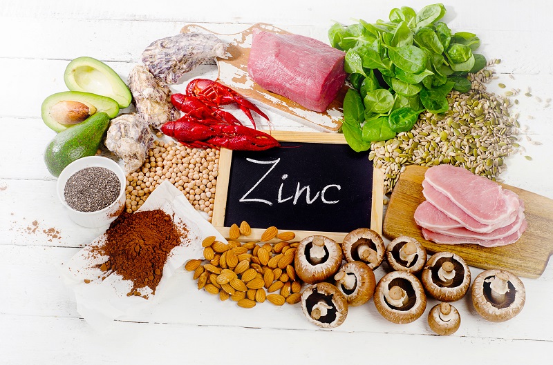The zinc in oysters, red meat, poultry, whole grains, and mushrooms can help skin repair