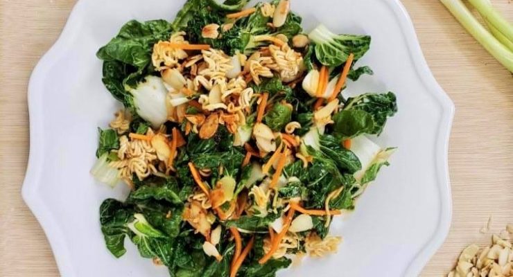 Bok Choy Ramen Salad