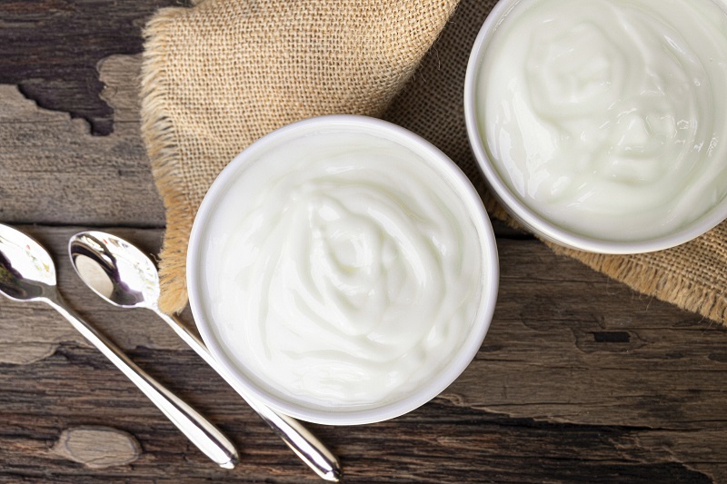 Yogurt is rich in probiotics and calcium