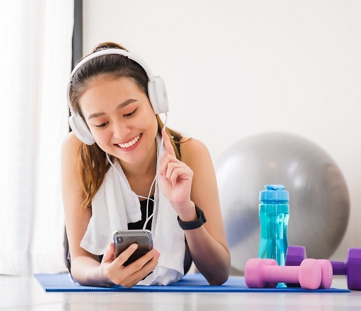 Use music for an added boost to endorphins
