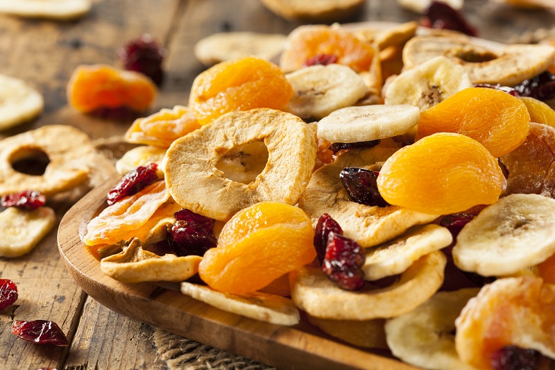 assorted dried fruit is a healthy no-cook SmartCarb on Nutrisystem