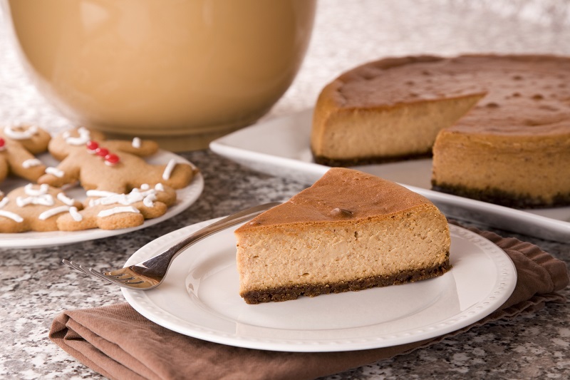Instant Pot Gingerbread Cheesecake