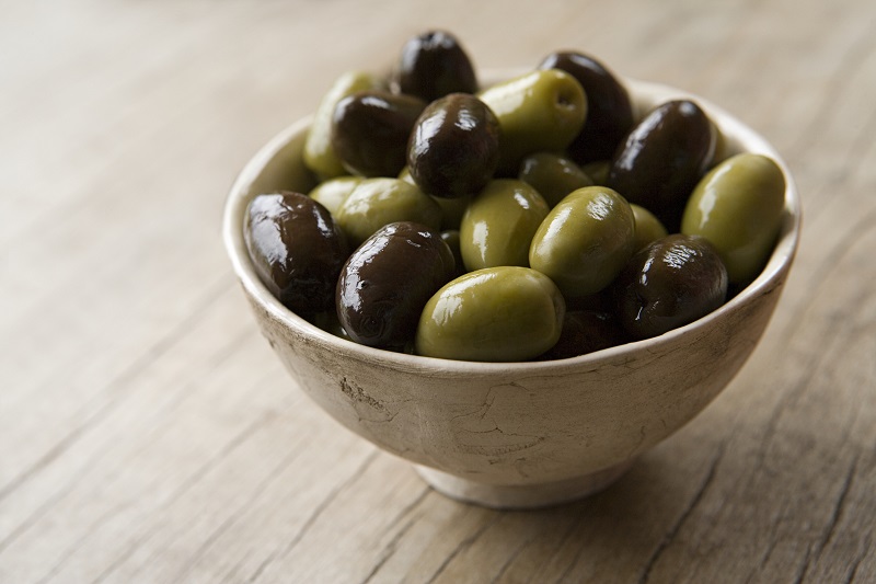 Bowl of olives for easy PowerFuels