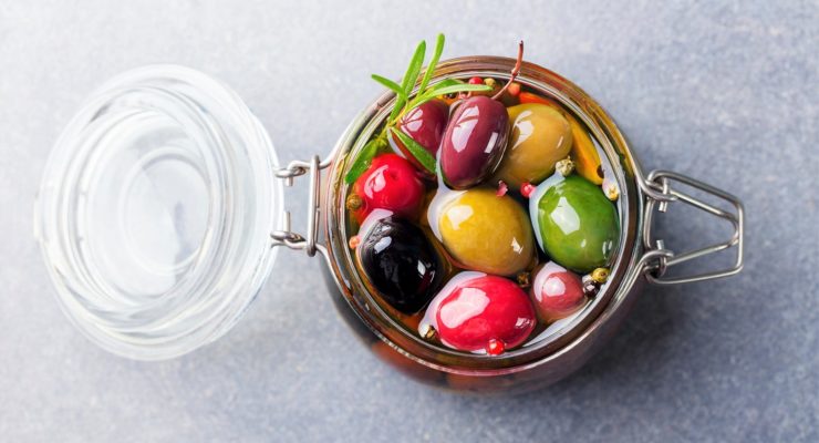 jar of colorful olives for PowerFuels
