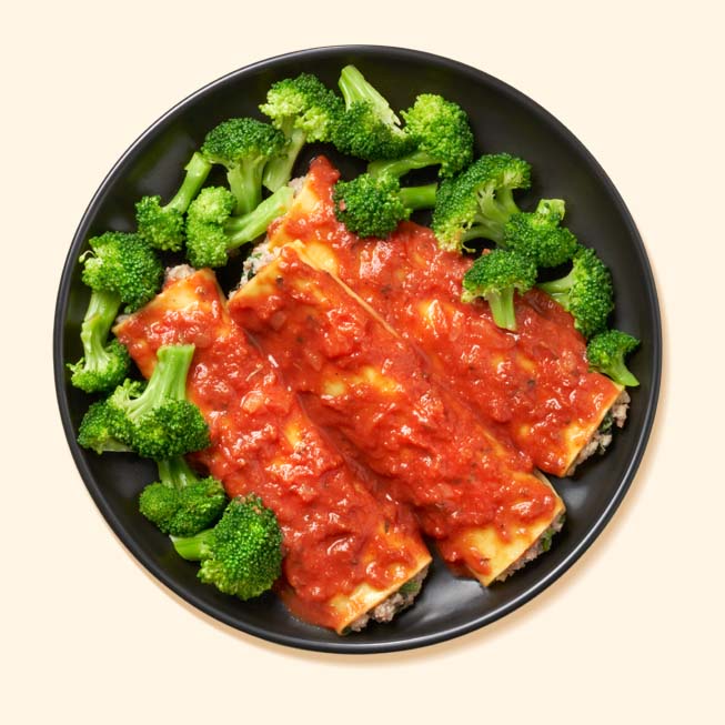 Beef Cannelloni with Broccoli