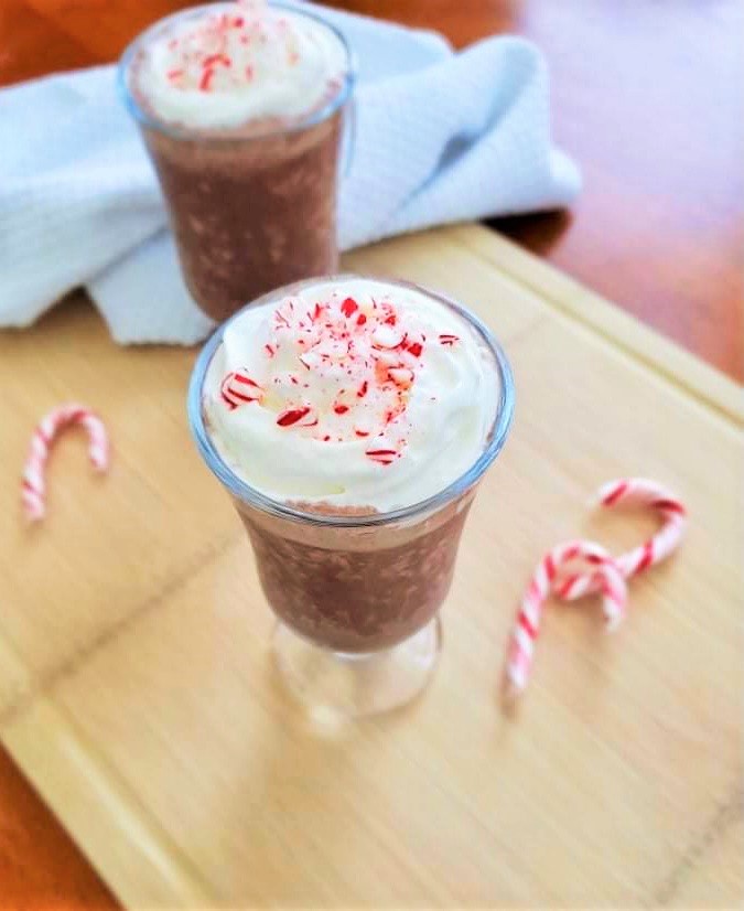 Chocolate Peppermint Protein Shake The Leaf