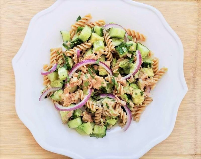 Tuna and Avocado Pasta Salad The Leaf