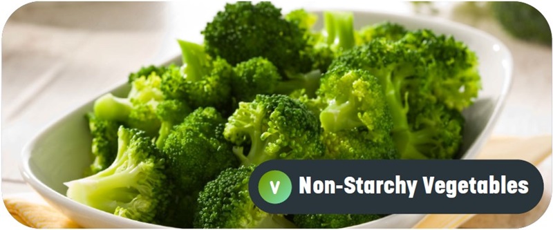 Nutrisystem non-starchy vegetables