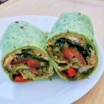 Roasted Paneer Hummus Wrap — The Global Vegetarian