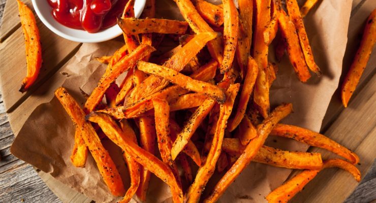 Air fryer sweet potato fries