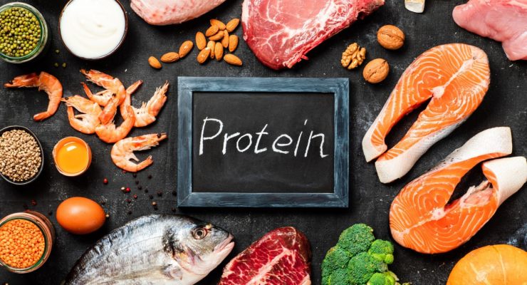 Assortment of protein sources