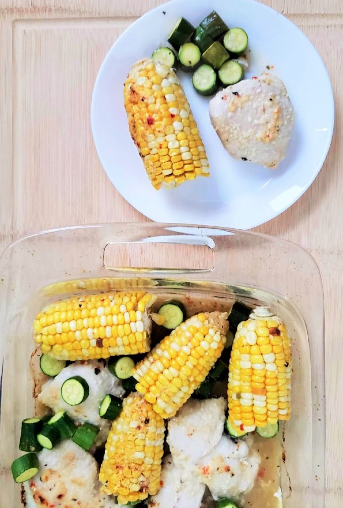 Easy Summer Chicken, Corn & Zucchini Bake The Leaf