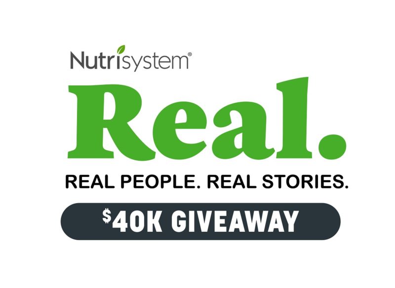 Nutrisystem Real. Real People Real Stories. $40K Giveaway