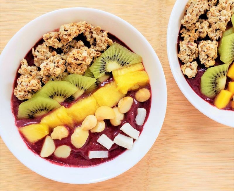 Tropical Acai Smoothie Bowl Recipe The Leaf 1368