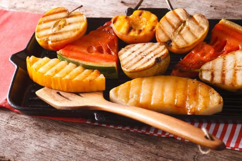 grilled fruits