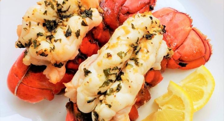 Air Fried Lobster Tails